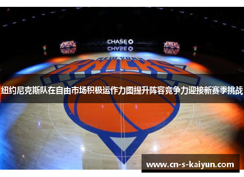 纽约尼克斯队在自由市场积极运作力图提升阵容竞争力迎接新赛季挑战